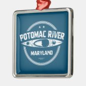 Potomac River, Maryland Ornament Aus Metall (Links)