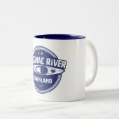 Potomac River, Maryland Zweifarbige Tasse (VorderseiteRechts)