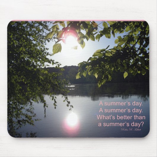 Potomac-Sommer-Tag Mousepad (Vorne)