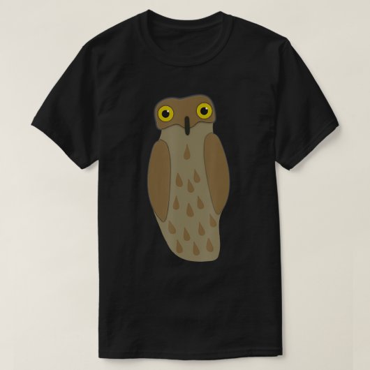 Potoo Bird Graphic T-Shirt (Design vorne)