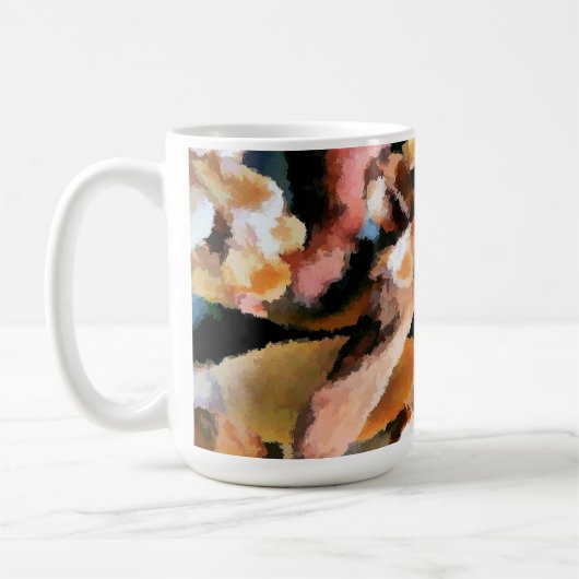 POTPOURI-BLUME KAFFEETASSE (Links)