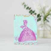 Potpourri de Marie Antoinette Custom Ankündigung (Stehend Vorderseite)