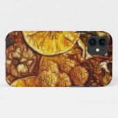 Potpourri-Orangen-Fraktal Case-Mate iPhone Hülle (Rückseite (Horizontal))