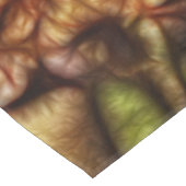 Potpourri-Orangen-Fraktal Tischdecke (Schrägansicht)