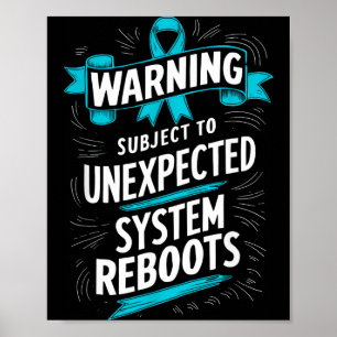 Pots Dysautonomie-Bewusstsein Unerwartete Systemne Poster