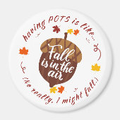 Pots Fall Theme Magnet (Vorne)