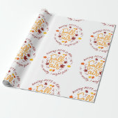 Pots Fall Theme Wrapping Paper Geschenkpapier (Ungerollt)