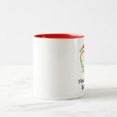 POTS - Finden Sie Ihren Saldo Zweifarbige Tasse (Mittel)