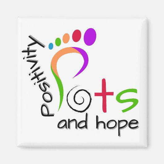 POTS - Positivität und Hoffnung Magnet (Vorne)