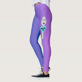 Pots sind so tachy Lila & blau Ombre Leggings (Links)