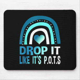 Pots Syndrom Funny Pots Awareness T Shirt Pots Mousepad