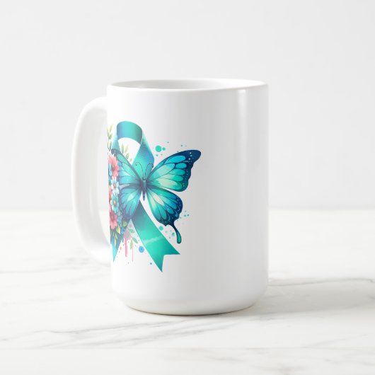 POTS Warrior | Dysautonomie Kaffeetasse (Vorderseite Links)