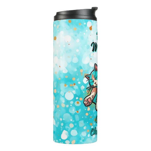 POTS Warrior | Dysautonomie Thermosbecher (Nach links gedreht)