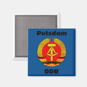 Potsdam, DDR (DDR) Magnet (Vorderseite/Rückseite)