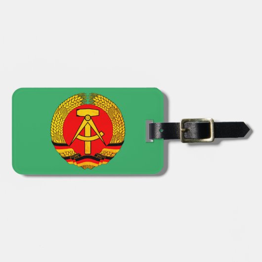Potsdam, DDR Gepäckanhänger (Vorderseite horizontal)