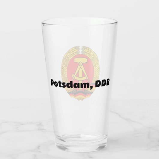 Potsdam, DDR Glas (Rückseite)