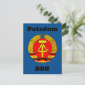 Potsdam, DDR Postkarte (Stehend Vorderseite)