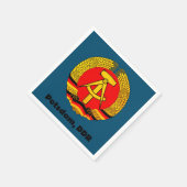 Potsdam, DDR Serviette (Ecke)