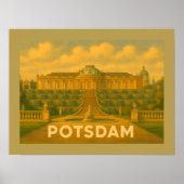 Potsdam Deutschland Stadt Kunst Poster (Vorne)
