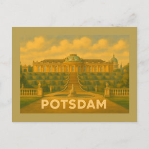 Potsdam Deutschland Stadt Kunst Postkarte