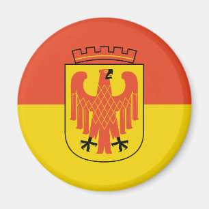 Potsdam Flagge Stadt Deutschland Symbol Emblem Magnet