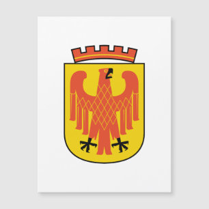 Potsdam Flagge Stadt Deutschland Symbol Emblem Magnetkarte