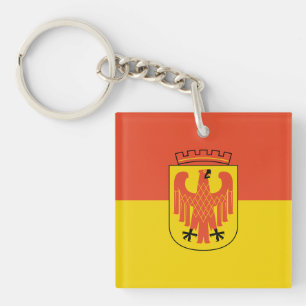 Potsdam Flagge Stadt Deutschland Symbol Emblem Schlüsselanhänger