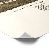 Potsdam, NY Panorama Karte - 1885 Poster (Ecke)