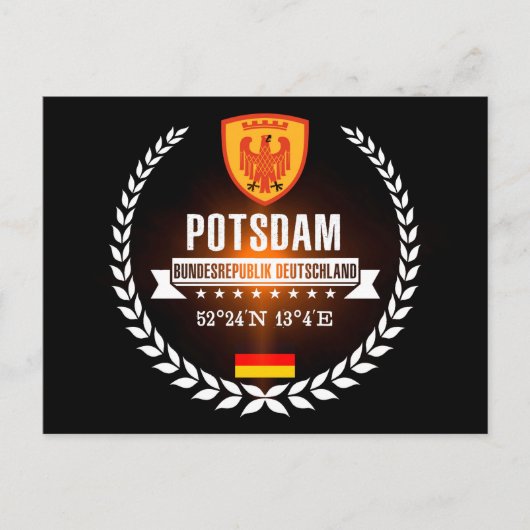 Potsdam Postkarte (Vorderseite)