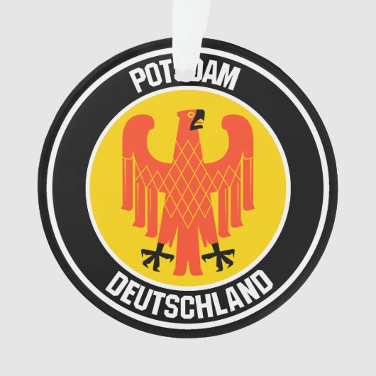 Potsdam RundEmblem Ornament (Vorderseite)
