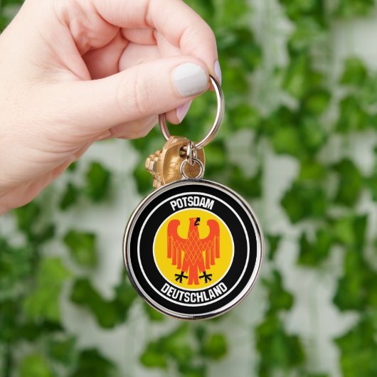 Potsdam RundEmblem Schlüsselanhänger (Hand)