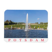 Potsdam Sanssouci Palace Gardens Kühlschrankmagnet Magnet (Horizontal)