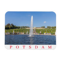 Potsdam Sanssouci Palace Gardens Kühlschrankmagnet