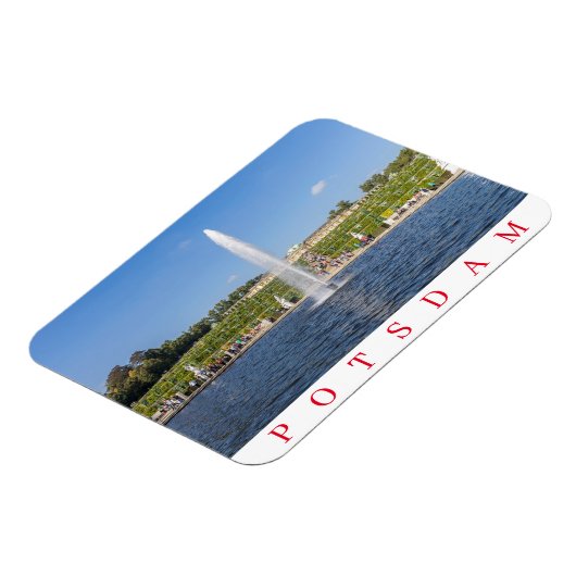 Potsdam Sanssouci Palace Gardens Kühlschrankmagnet Magnet (Linke Seite)