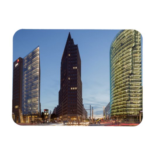 Potsdamer Platz in Berlin Magnet (Horizontal)