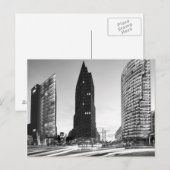 Potsdamer Platz in Berlin Postkarte (Vorne/Hinten)