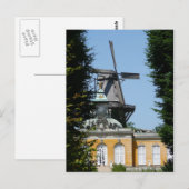Potsdams Windmühle Postkarte (Vorne/Hinten)