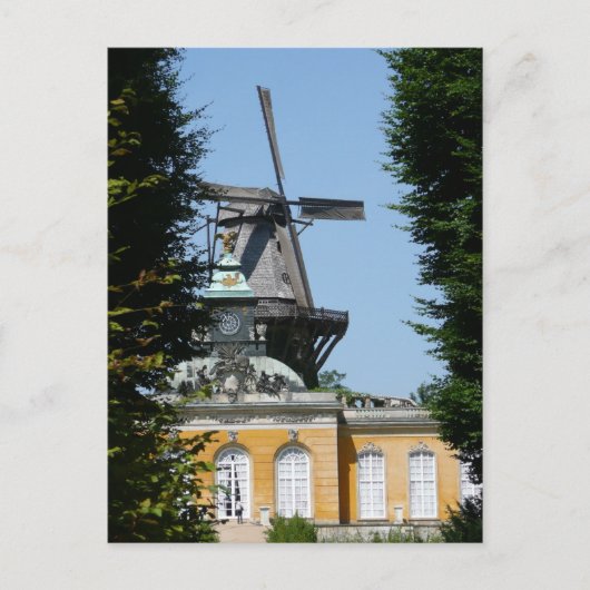 Potsdams Windmühle Postkarte (Vorderseite)