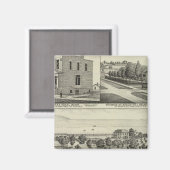 Pottawatomie, Kansas Magnet (Vorderseite/Rückseite)