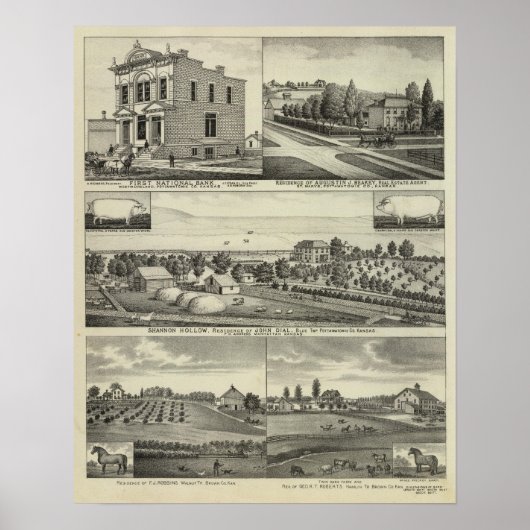 Pottawatomie, Kansas Poster (Vorne)