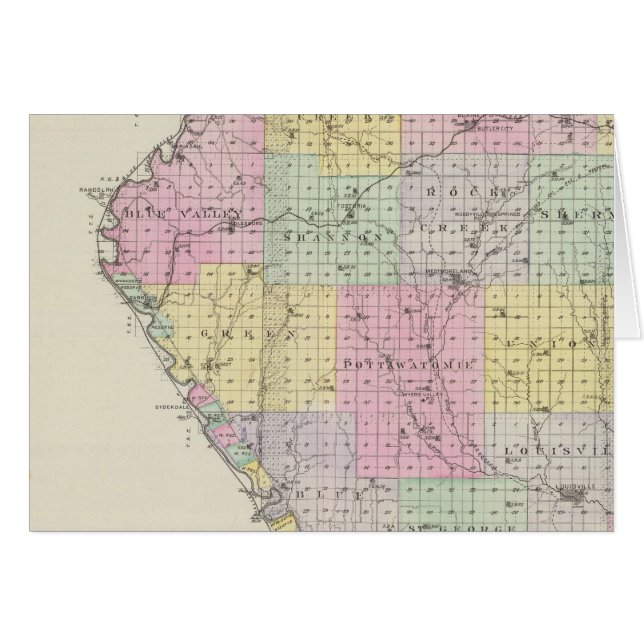 Pottawatomie Landkreis, Kansas 2 (Vorderseite (Horizontal))