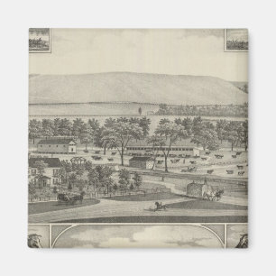 Pottawatomie Landkreis, Kansas Magnet