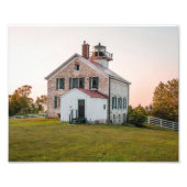 Pottawatomie Lighthouse Print Fotodruck (Vorne)
