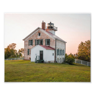 Pottawatomie Lighthouse Print Fotodruck