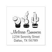 Potted Cacti - Cactus Pflanze Adresse Permastempel (Design)