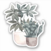 Potted Pflanze - Green Zuhause Sticker (Vorderseite)