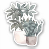 Potted Pflanze - Green Zuhause Sticker (Vorderseite)
