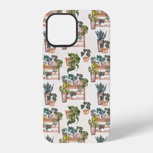 Potted-Pflanze iPhone Hülle (Rückseite)
