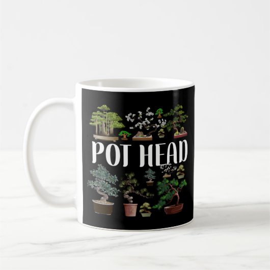 Potted Pflanze Pot Head Bonsai Kaffeetasse (Links)