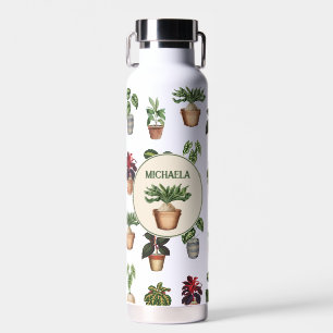 Potted Pflanze Terracotta Pots Name Trinkflasche